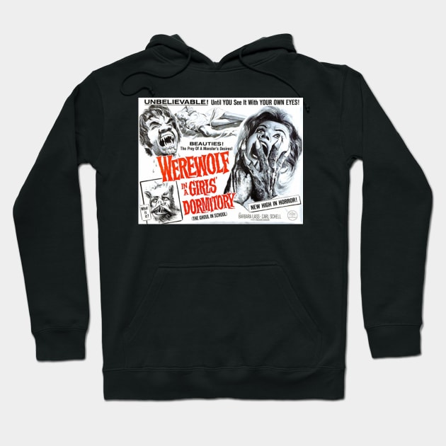 Werewolf in a Girls Dormitory Hoodie by aknuckle